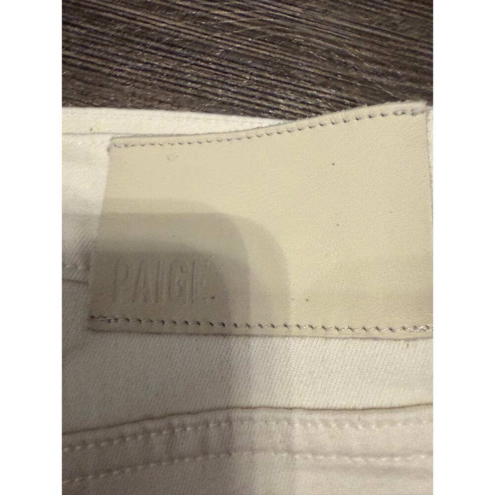 Paige Iced Pearl Denim Pants Womans Size 40 - Picture 7 of 7
